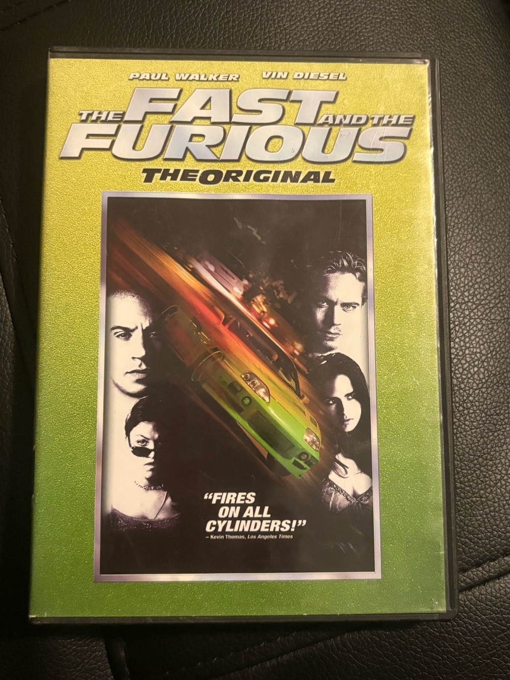 The Fast and the Furious Orginal DVD